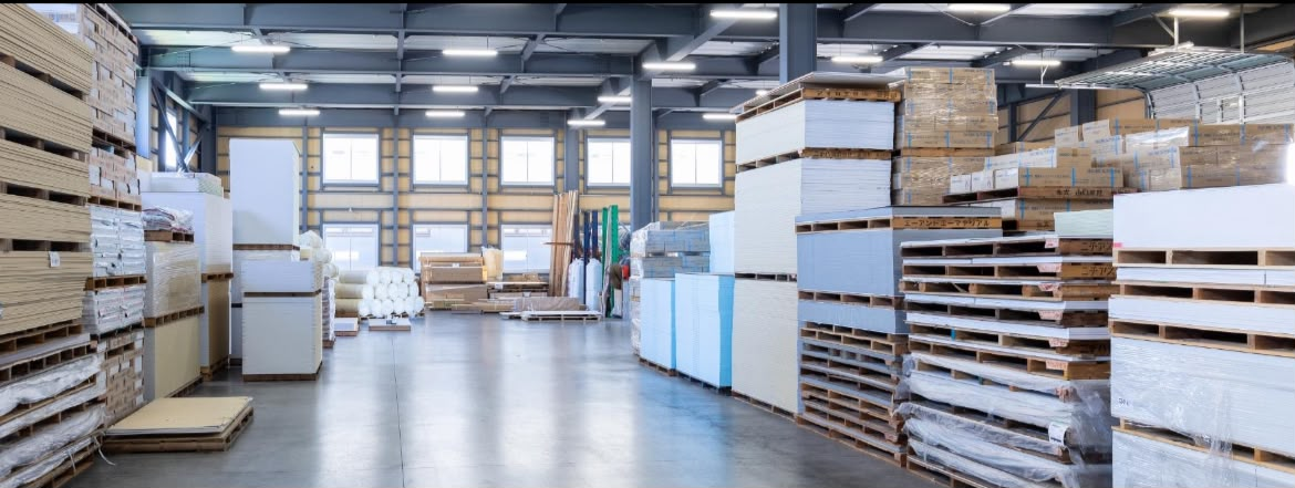 Factory interior